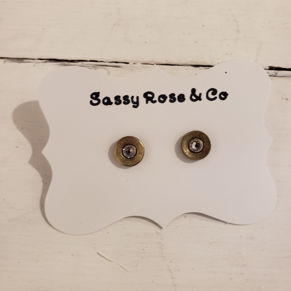 Bullet Stud Earrings